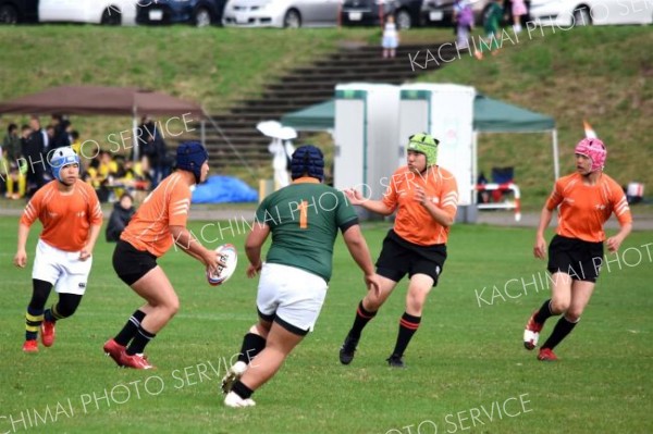 十勝の１０人含め道選抜入り目指し熱戦　道高校合同チームラグビー大会 33