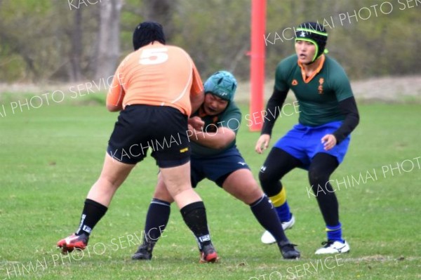 十勝の１０人含め道選抜入り目指し熱戦　道高校合同チームラグビー大会 34