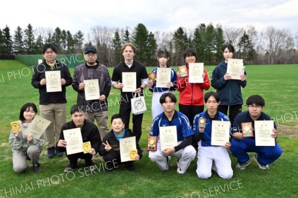 各部門の優勝者