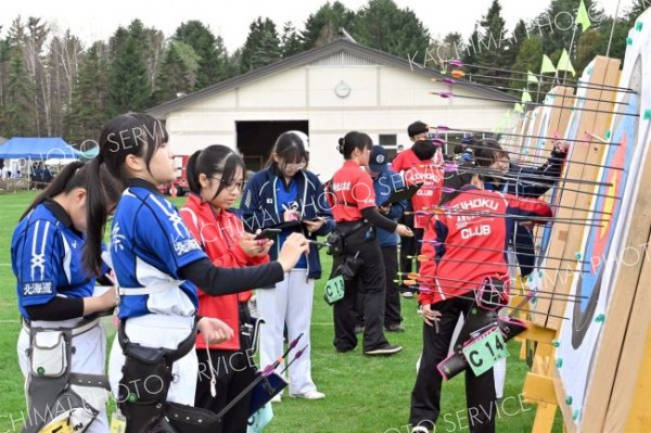 ＲＣ男子総合Ｖ　勝毎杯全道アーチェリー 10