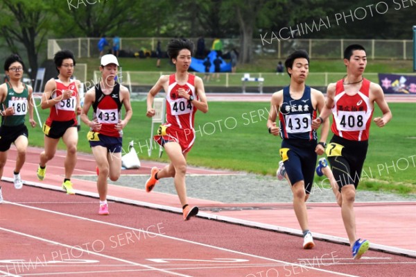 男子１５００メートル１組