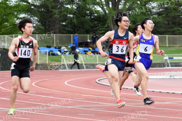 中学男子２００メートル１１組