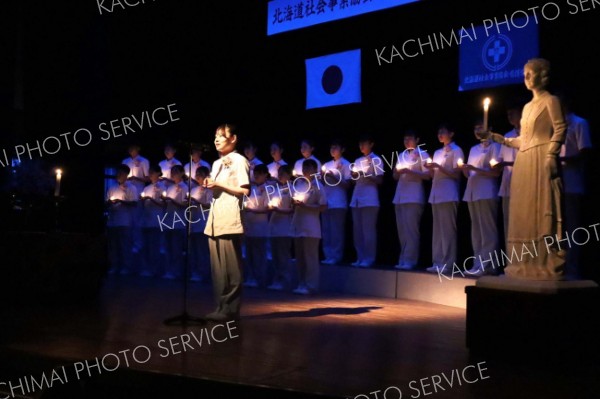 実習へ成長誓う　帯広看護専門学校の宣誓式
