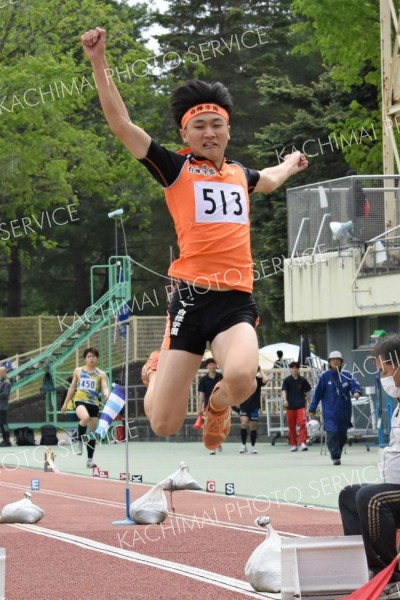 男子走り幅跳び