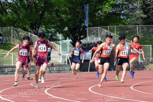 男子４００メートルリレー決勝