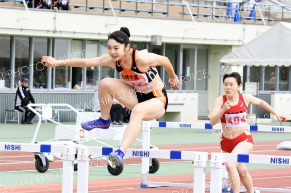 女子七種競技・１００障害