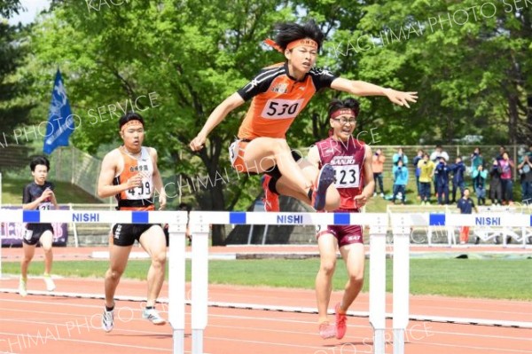 男子４００メートル障害決勝