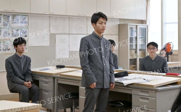 帯工建築科３年生と若手建設産業就業者が意見交換 6