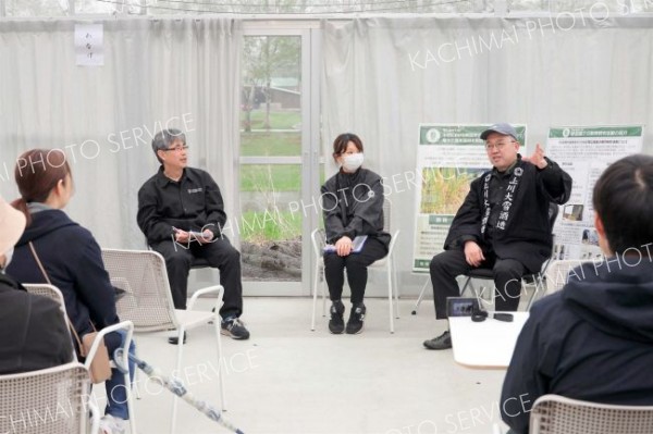 帯広畜産大内の酒蔵「碧雲蔵」開設５周年イベント　秘蔵話紹介