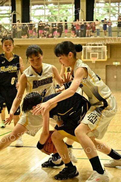 啓西男子１２年ぶりＶ、芽室Ｈ女子は初　ミニバスケ全十勝春季大会 9