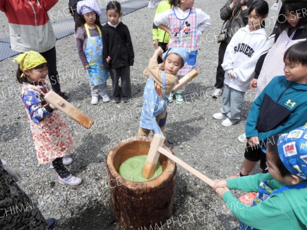 うらほろ和ごころ体験塾が「もちつき体験」～こぼれ話