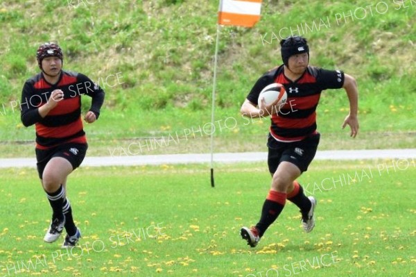 十勝合同が帯工に５トライ快勝し全道へ　全十勝高校春季ラグビー大会 7