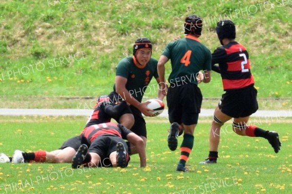十勝合同が帯工に５トライ快勝し全道へ　全十勝高校春季ラグビー大会 9