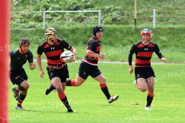 十勝合同が帯工に５トライ快勝し全道へ　全十勝高校春季ラグビー大会 11