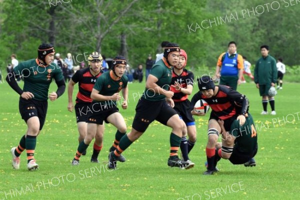 十勝合同が帯工に５トライ快勝し全道へ　全十勝高校春季ラグビー大会 29