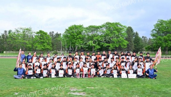 男女ともに総合優勝した白樺学園