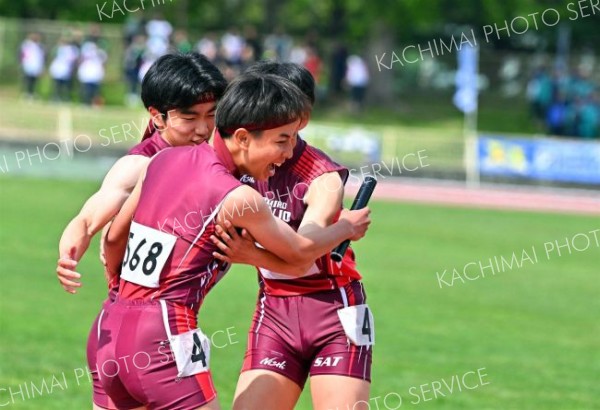 梅津３０００ｍ障害大会新Ｖ　学校対抗は白樺学園男女　全十勝高体連陸上最終日 21