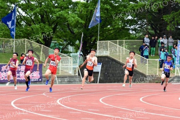 男子２００メートル決勝
