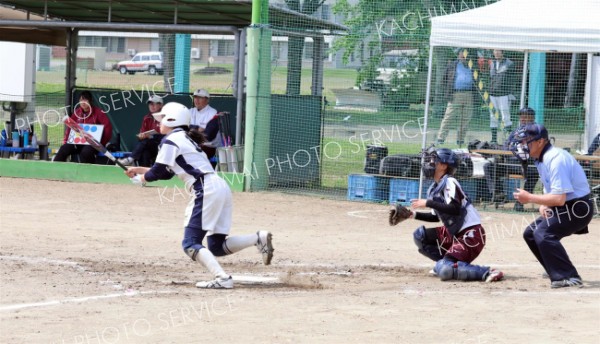【リーグ戦・帯大谷―帯南商】帯大谷は２回２死二塁、武長柚希の中前適時打で５―０とする