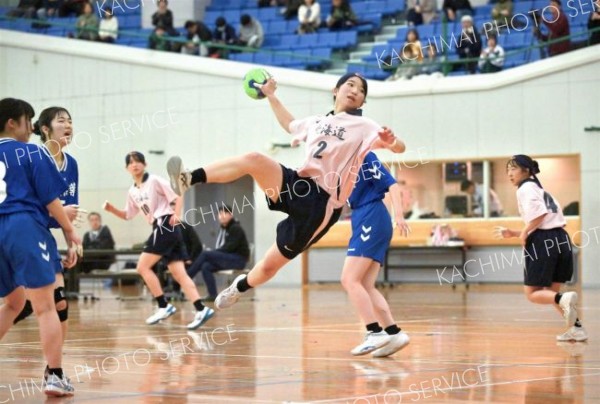帯三条男女Ｖ　全十勝高体連ハンドボール