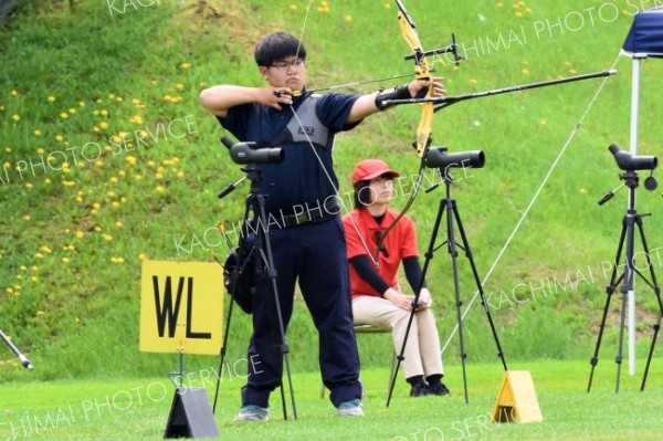 【男子個人戦】自己ベストの５５６点で４位に食い込んだ