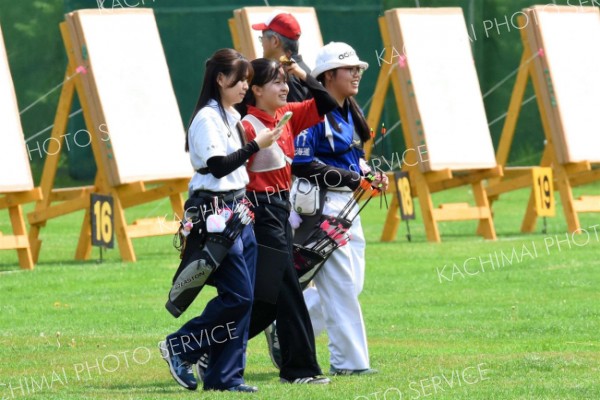 中村インハイ出場十勝勢一番乗り　全道高体連アーチェリー個人戦 30