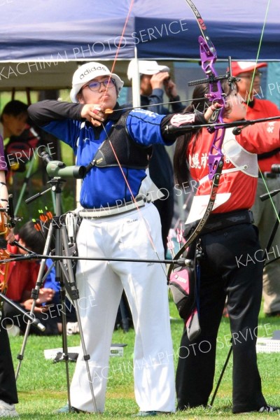 中村インハイ出場十勝勢一番乗り　全道高体連アーチェリー個人戦 36