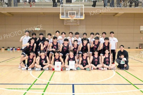 男子準優勝の帯大谷