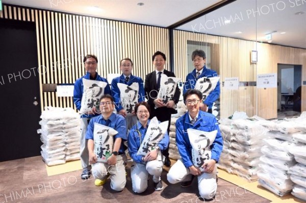 無事故無違反の社員にコメ支給　萩原建設でユニークな福利厚生