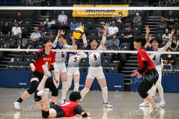 帯南商４強ならず、旭川志峯に０―２　男子の白樺学園も敗退　道高体連バレーボール