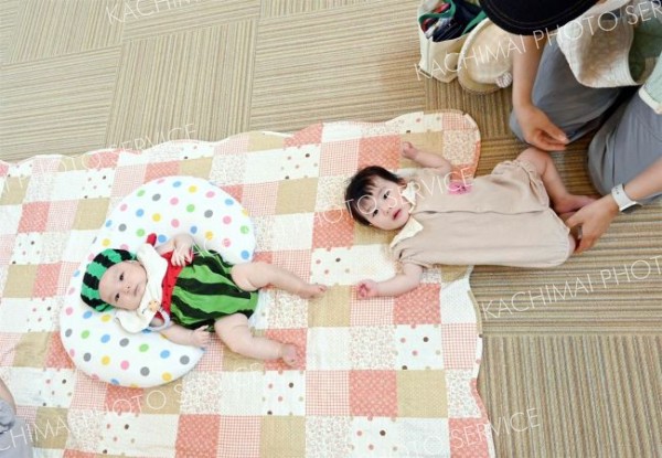 ママＨＯＴは１歳に満たない子どもを連れて安心して訪れる場になっている