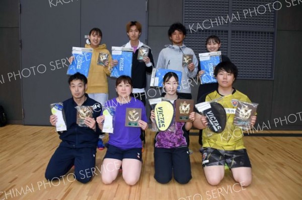 一般混合の部上位入賞ペア