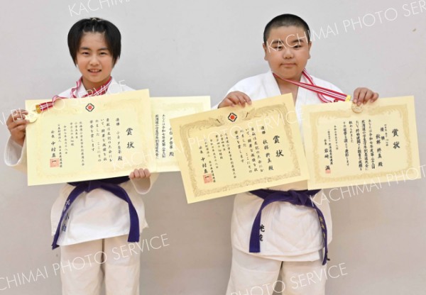 帯広少年団の優勝者。