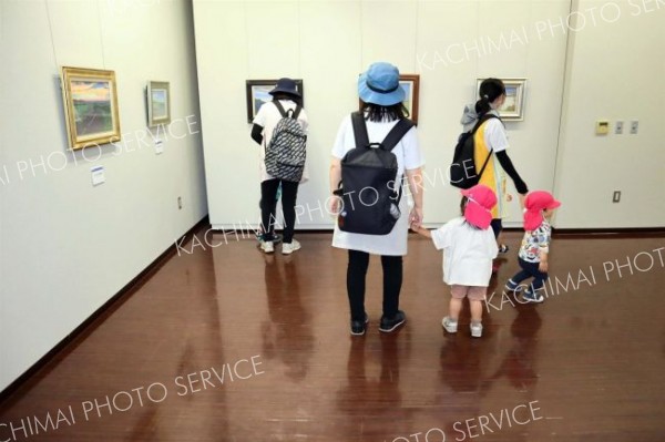 十勝や日高の四季折々描く　風景画展 2