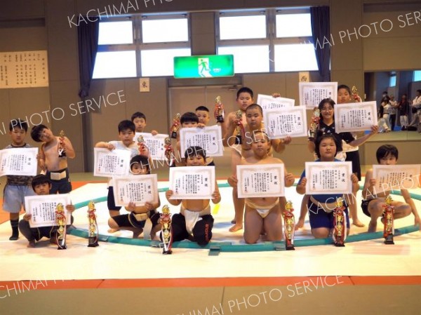 上位入賞した選手ら