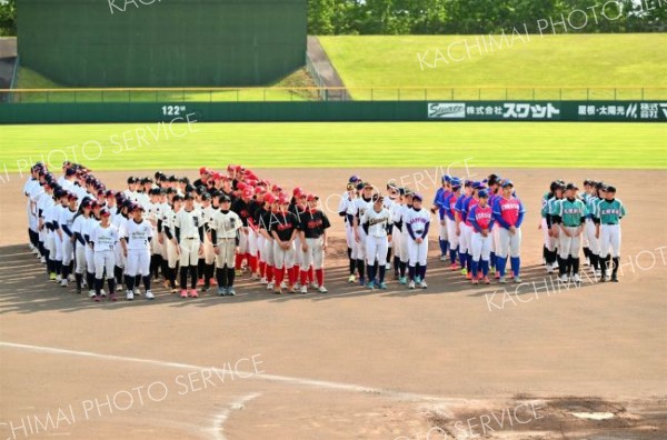 女子野球北海道リーグ十勝大会（金野和彦撮影）