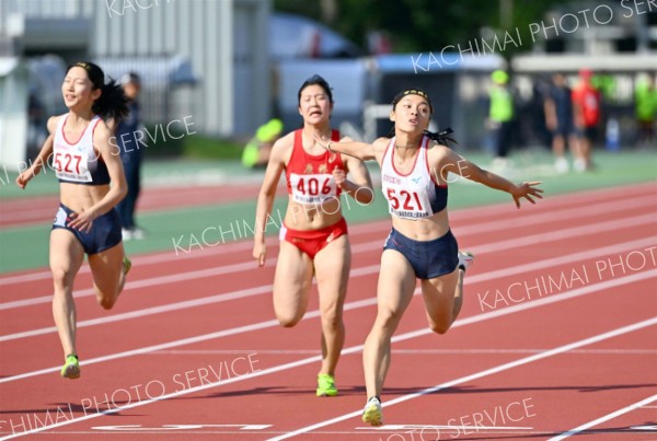 【女子１００メートル決勝】