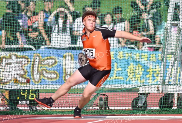【男子円盤投げ決勝】