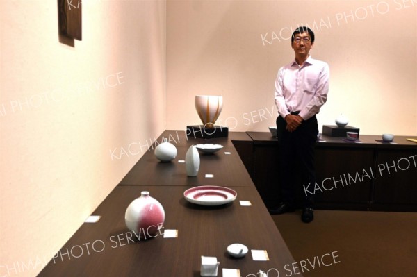 鹿追窯、札幌三越で作陶展　２３日まで