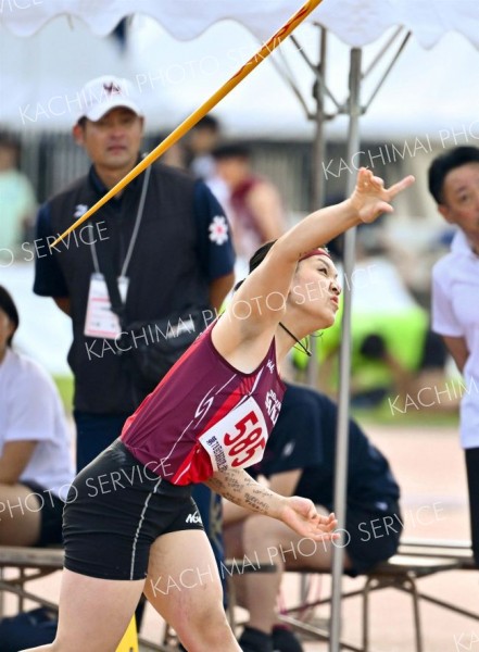 【女子やり投げ決勝】