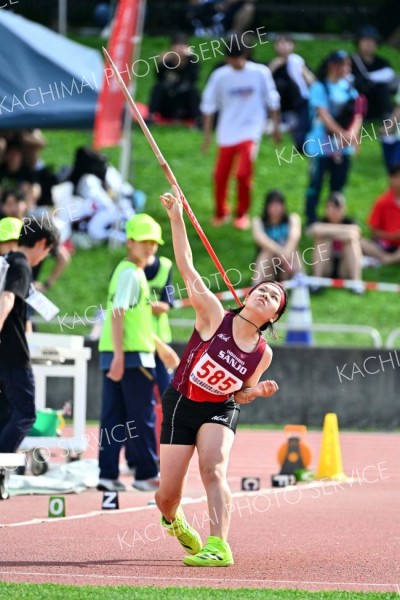 【女子やり投げ決勝】