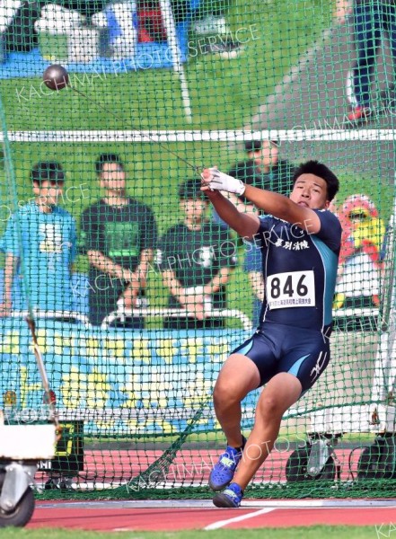 【男子ハンマー投げ決勝】５
