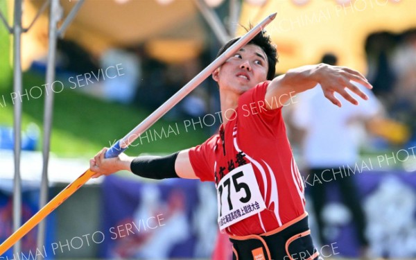 【男子やり投げ決勝】
