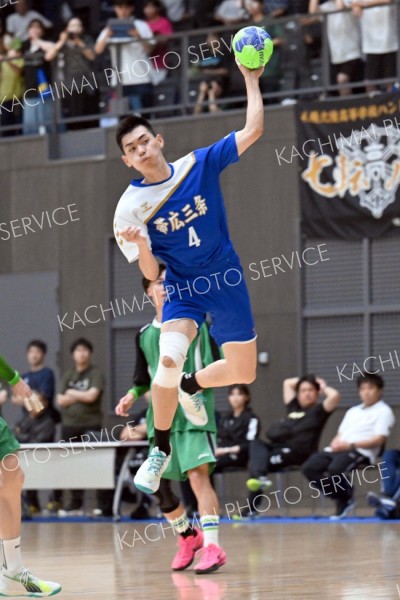 帯三条男女が４強入り　帯柏葉女子は準々決勝敗退　道高体連ハンドボール