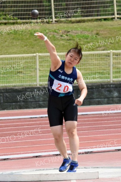 【女子砲丸投げ決勝】