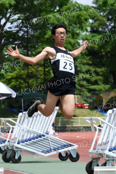 男子走り幅跳び決勝