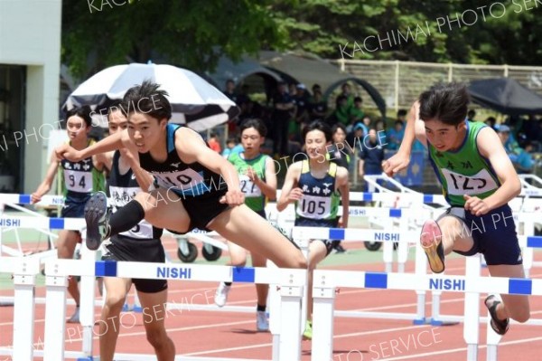男子１１０メートル障害決勝