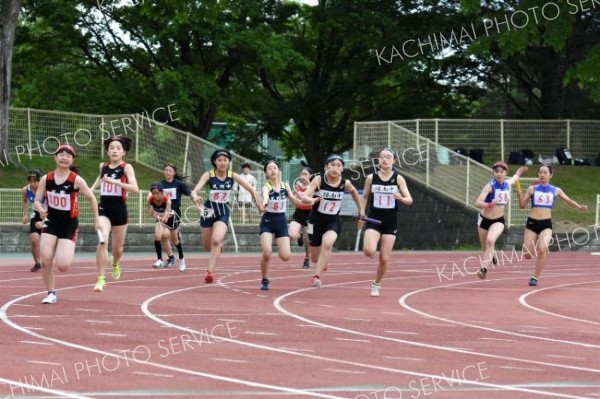 女子４００メートルリレー決勝
