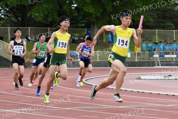 男子４００メートルリレー決勝