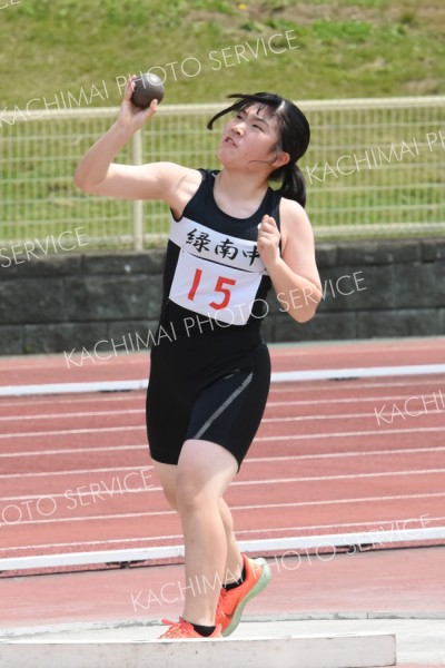 女子砲丸投げ
